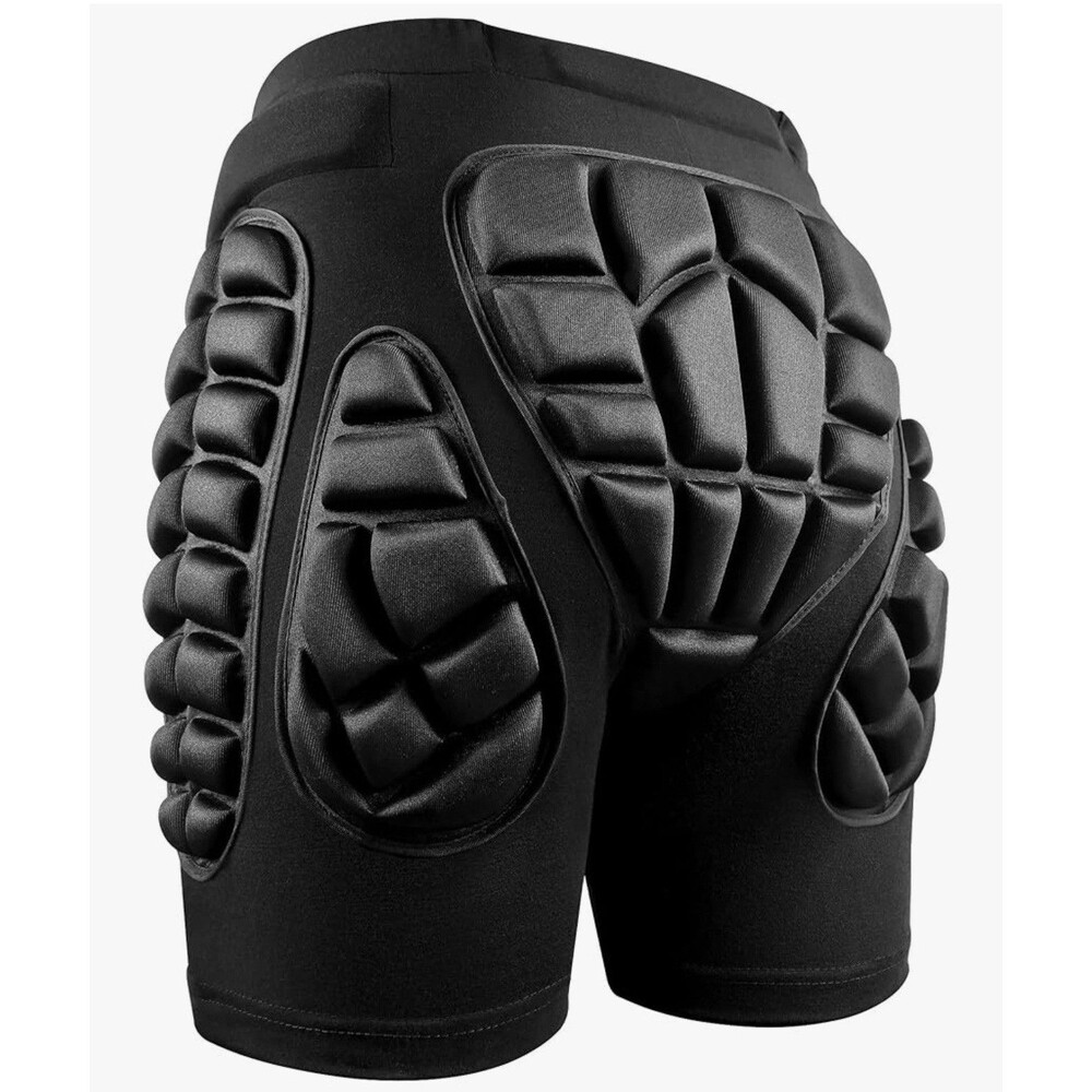Soared Youth Medium Padded Impact Shorts Ski Snowboard Skate Hockey Black